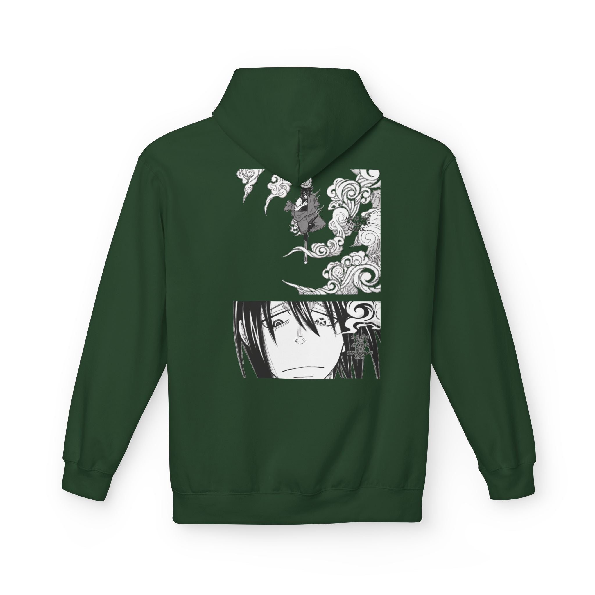 Benimaru 'Destroyer God' Manga Midweight Softstyle Fleece Hoodie