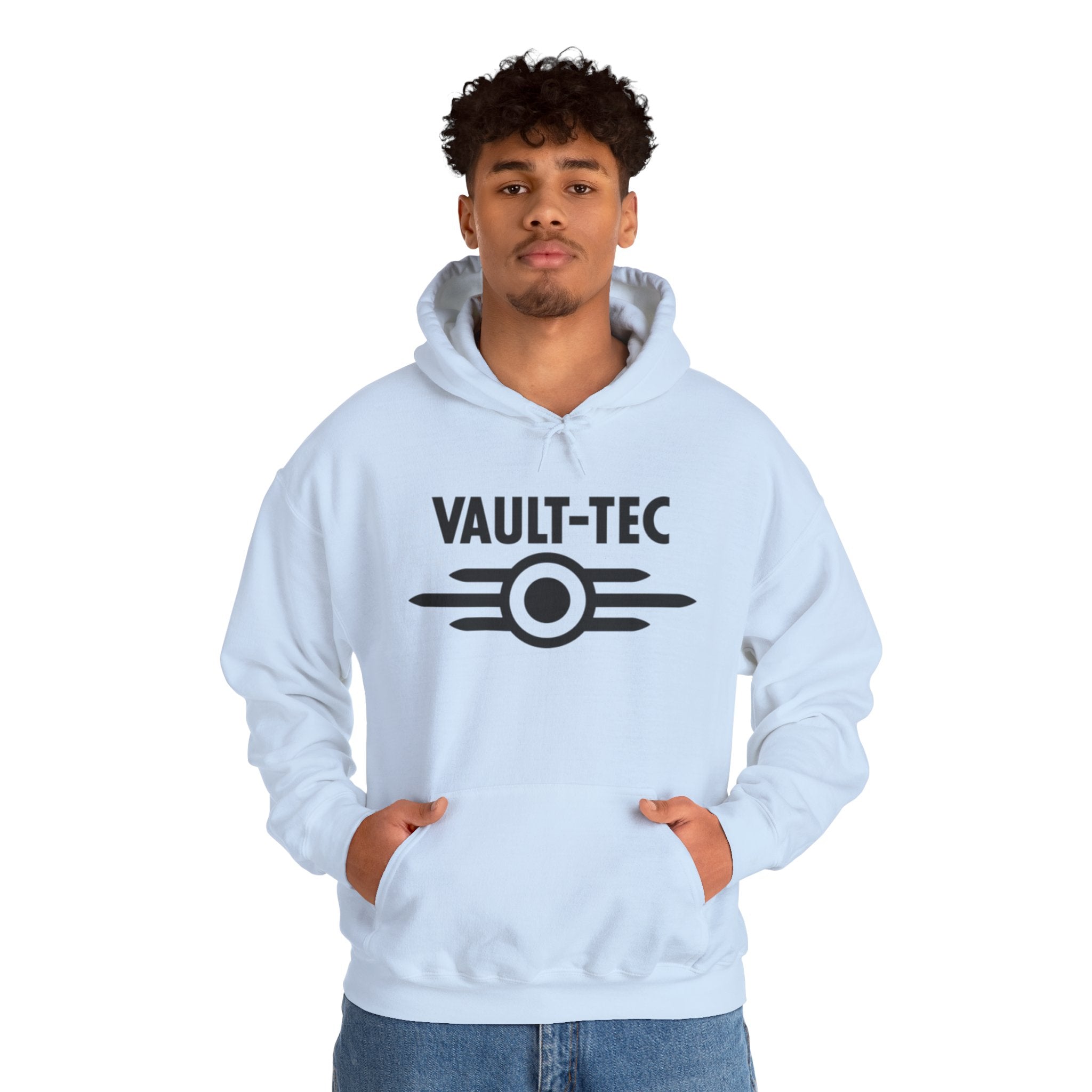 Vault-Tec Logo Hoodie — Retro Gaming Sweatshirt