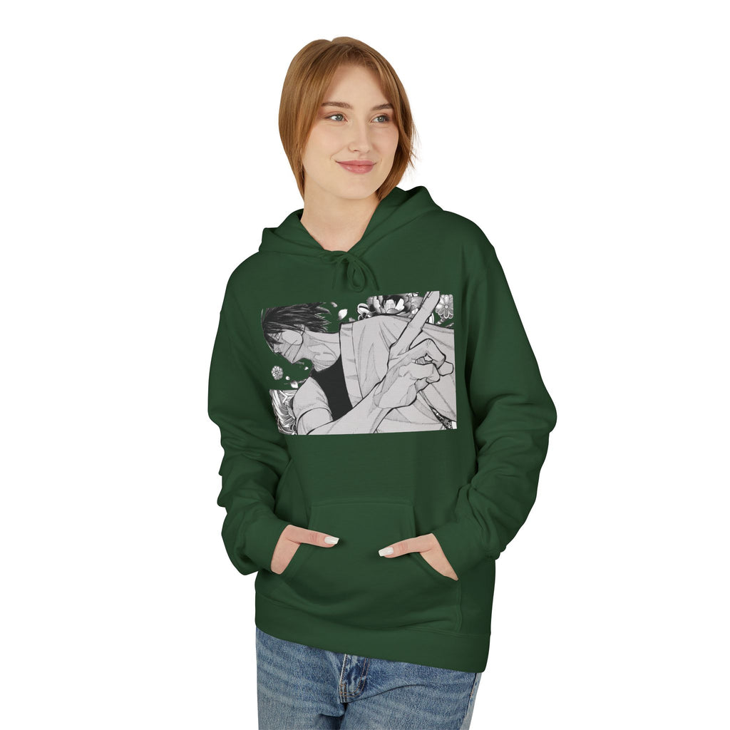 Benimaru 'Destroyer God' Manga Midweight Softstyle Fleece Hoodie