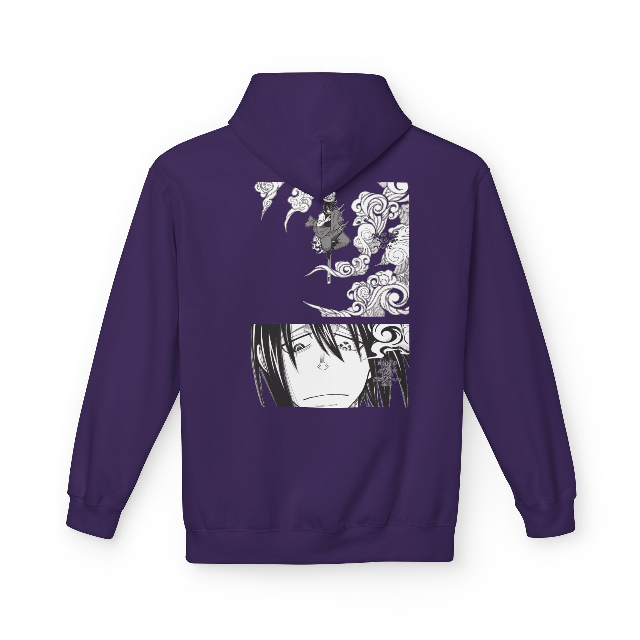 Benimaru 'Destroyer God' Manga Midweight Softstyle Fleece Hoodie