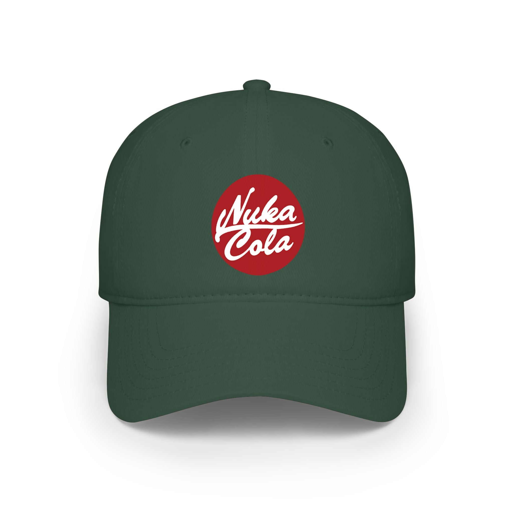 Nuka Cola Red Baseball Cap — Retro 'Nuka Cola' Logo Snapback