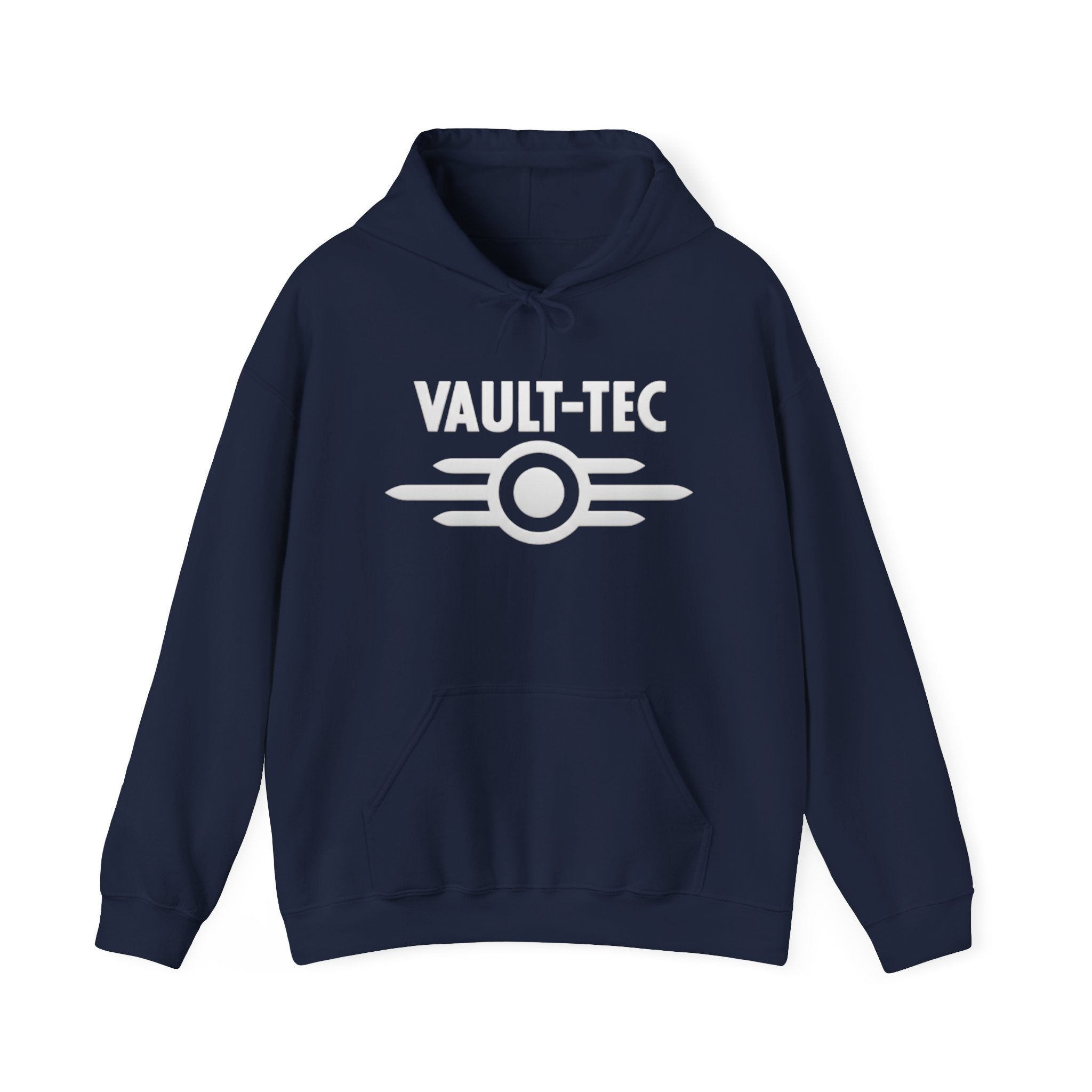 Vault-Tec Logo Hoodie — Retro Gaming Sweatshirt