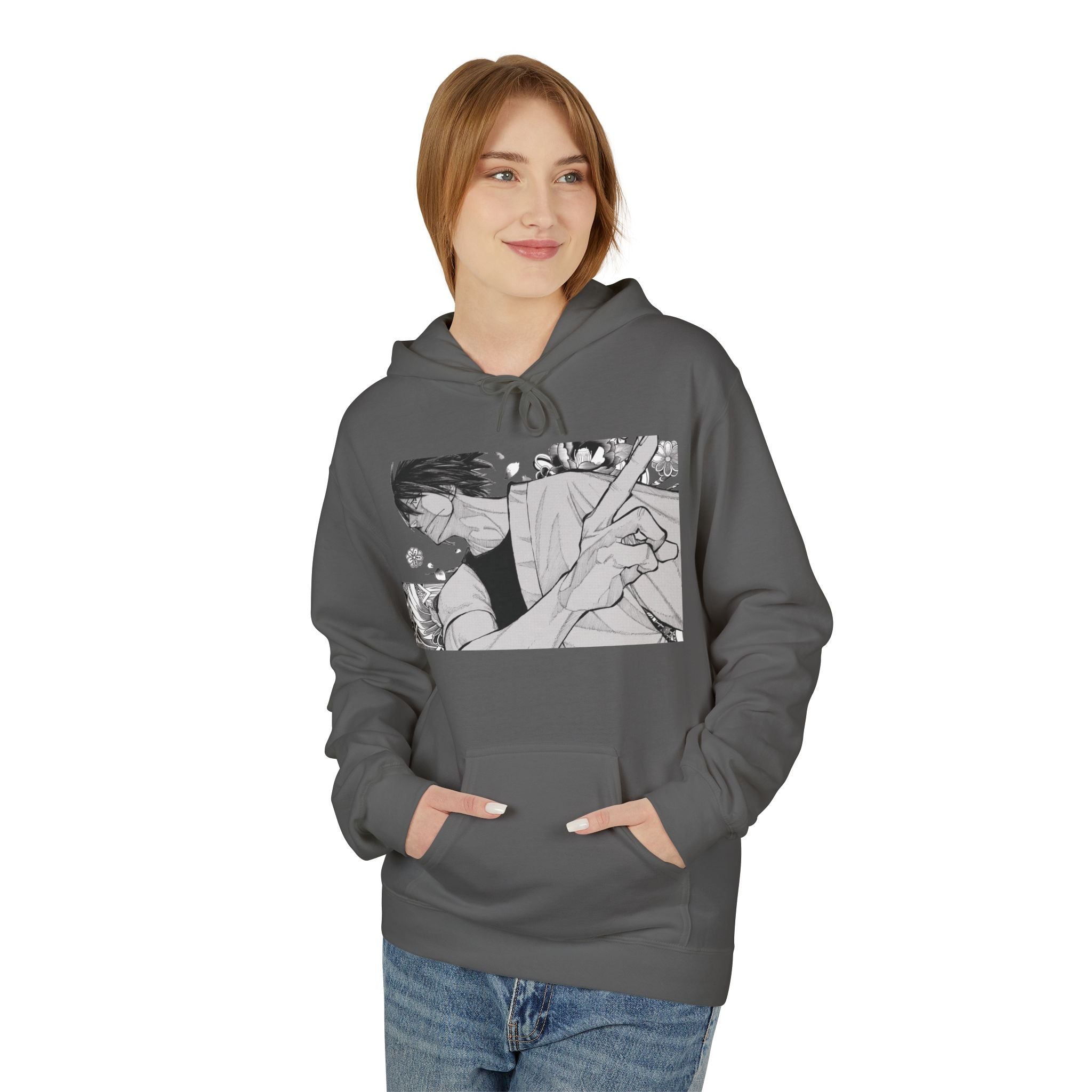 Benimaru 'Destroyer God' Manga Midweight Softstyle Fleece Hoodie