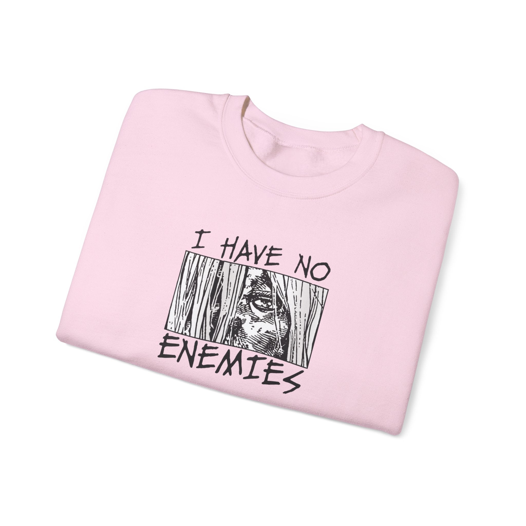 Vinland Saga Crewneck Sweatshirt — "I Have No Enemies" Graphic