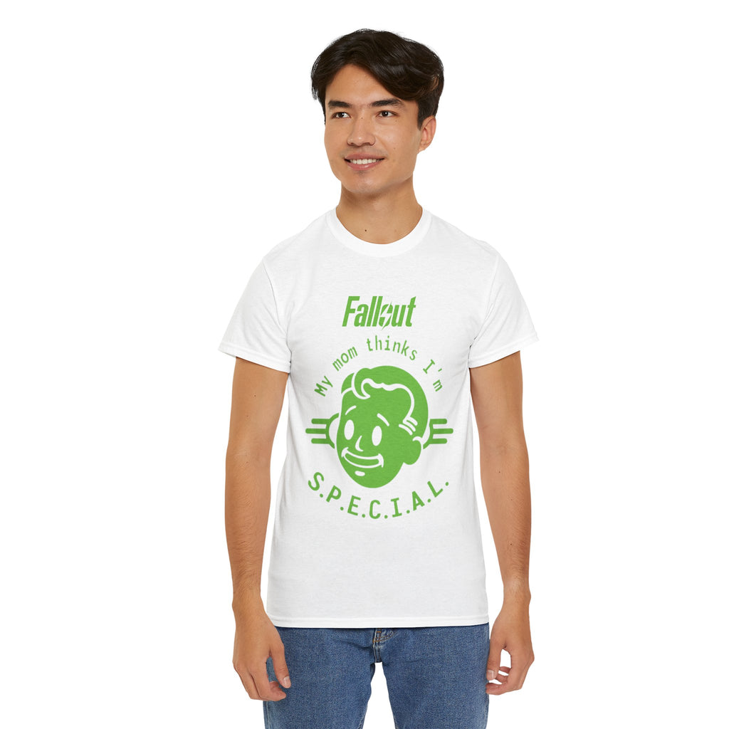 Fallout Inspired "My Mom Thinks I'm S.P.E.C.I.A.L." Graphic T-Shirt