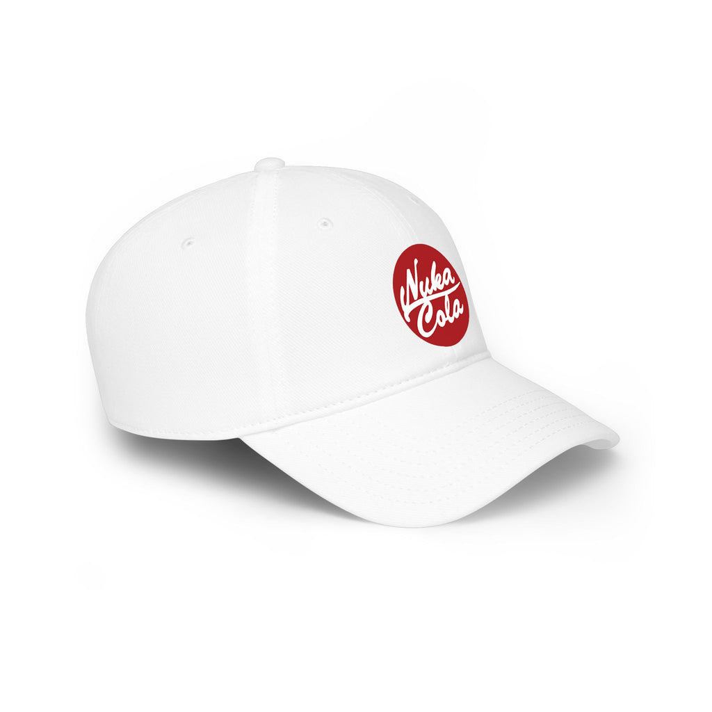 Nuka Cola Red Baseball Cap — Retro 'Nuka Cola' Logo Snapback