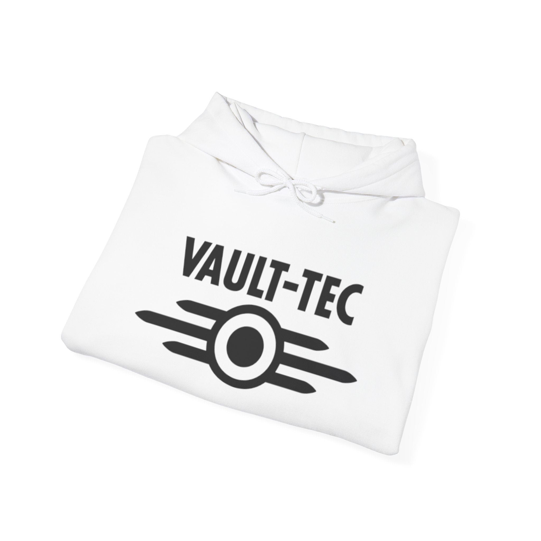 Vault-Tec Logo Hoodie — Retro Gaming Sweatshirt