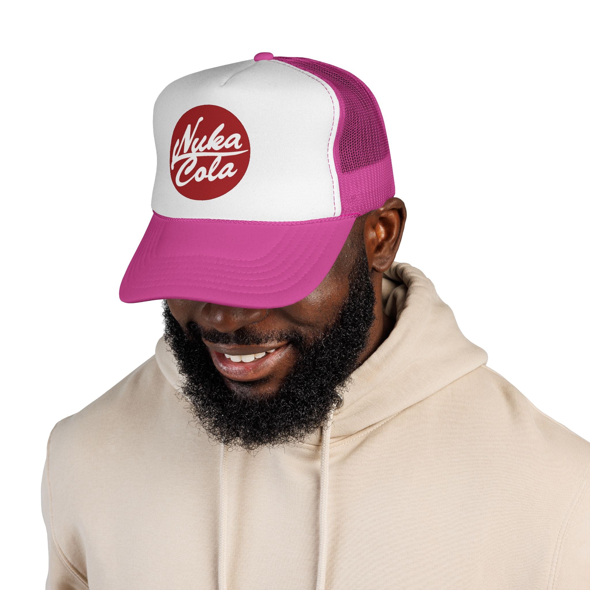 Trucker Cap — Vintage "Nuka Cola" Logo Mesh Hat