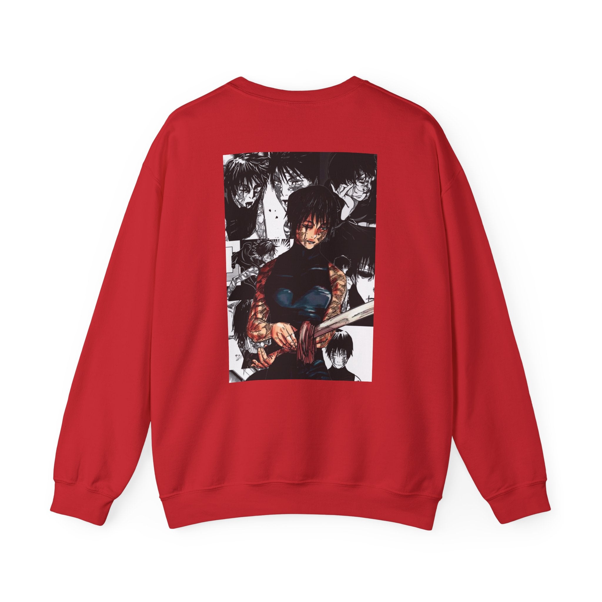Jujutsu Kaisen Maki Graphic Crewneck Sweatshirt | Anime Manga Back Print