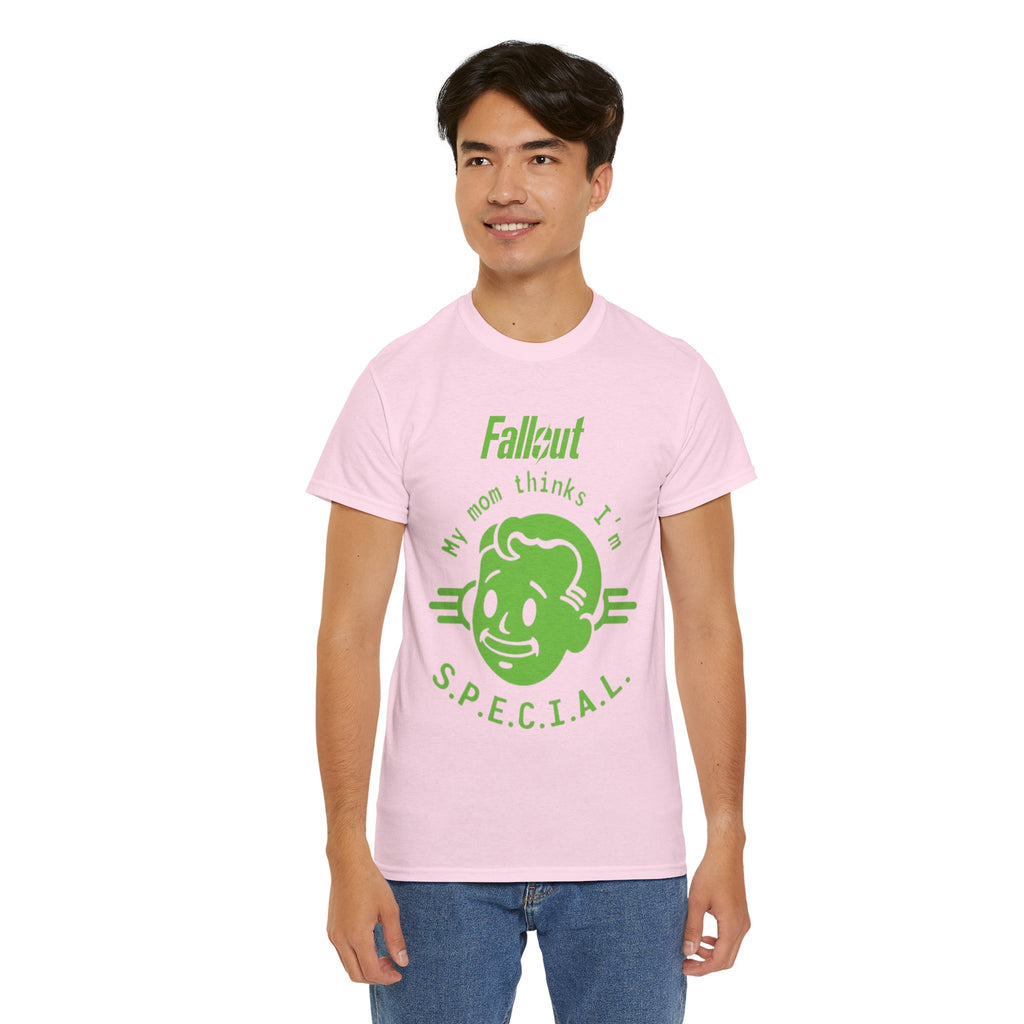 Fallout Inspired "My Mom Thinks I'm S.P.E.C.I.A.L." Graphic T-Shirt