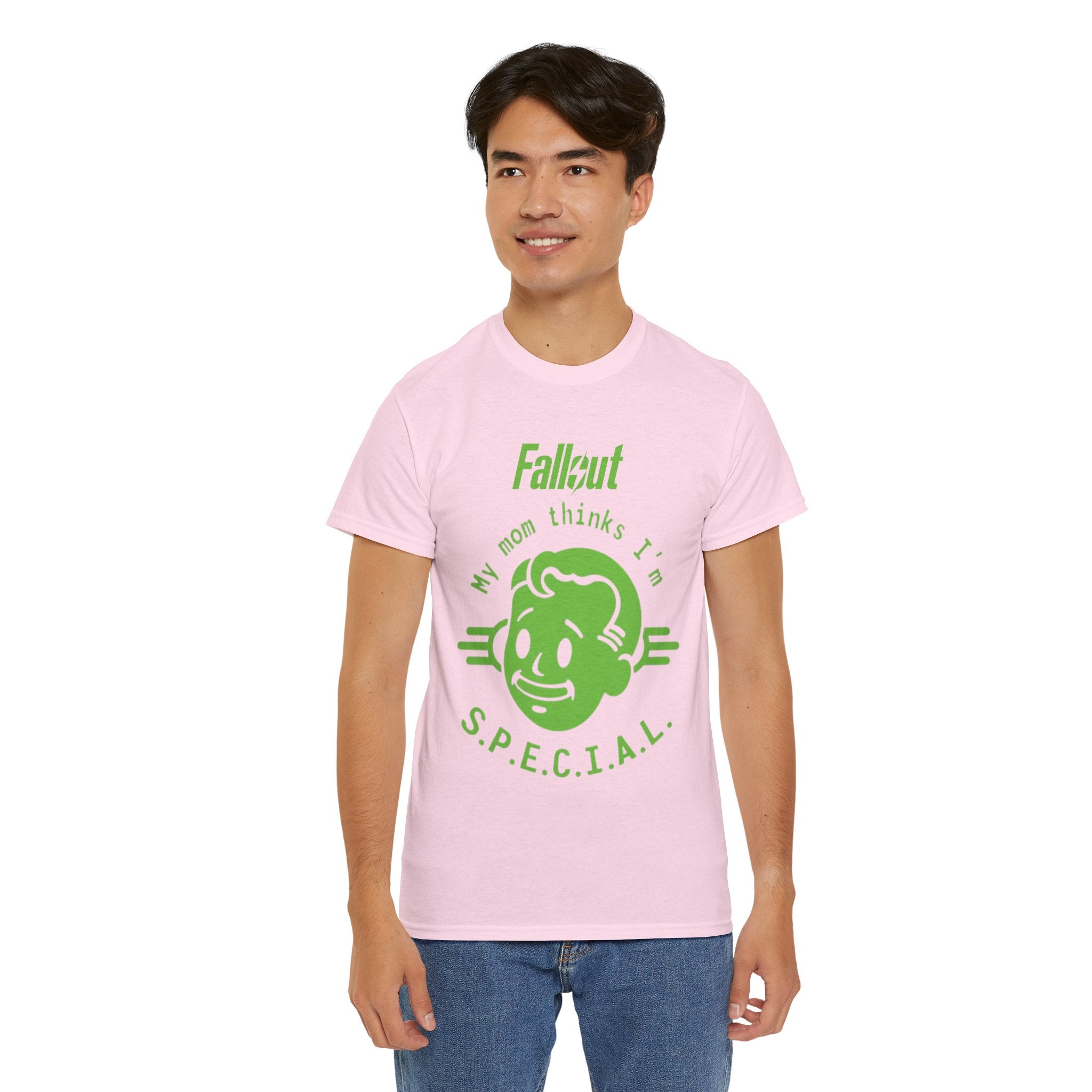 Fallout Inspired "My Mom Thinks I'm S.P.E.C.I.A.L." Graphic T-Shirt