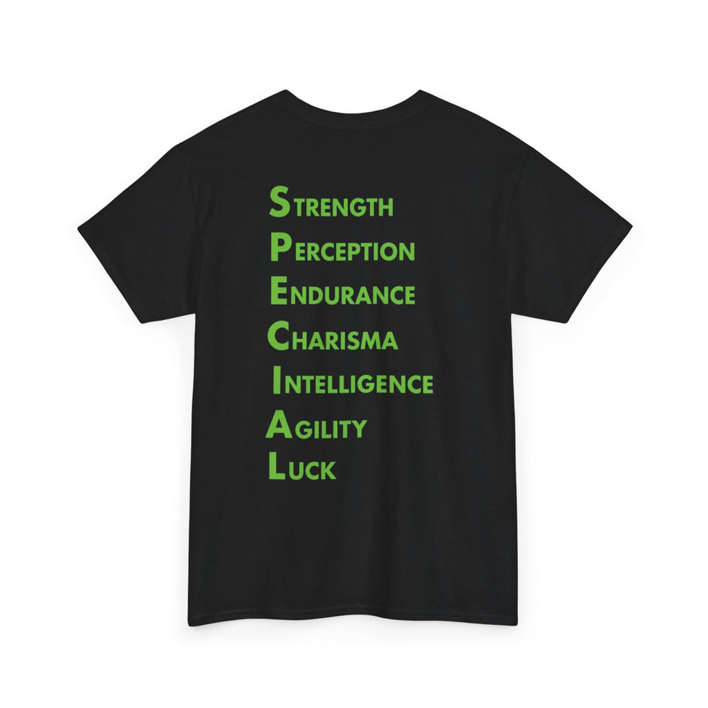 Fallout Inspired "My Mom Thinks I'm S.P.E.C.I.A.L." Graphic T-Shirt