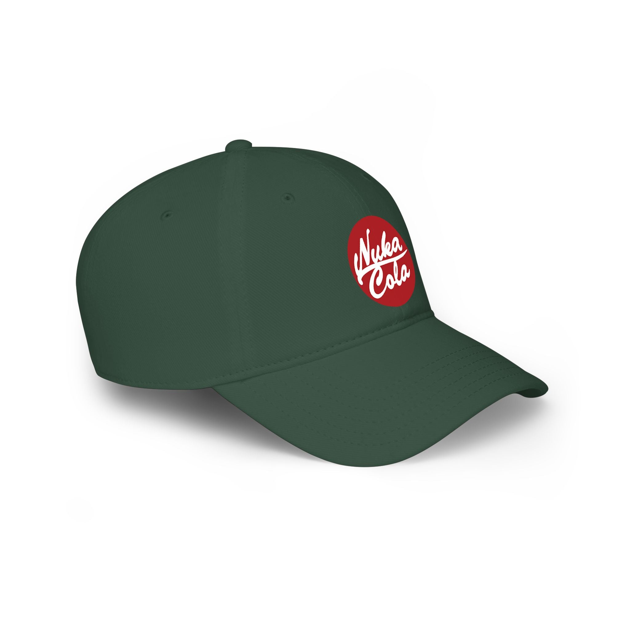 Nuka Cola Red Baseball Cap — Retro 'Nuka Cola' Logo Snapback