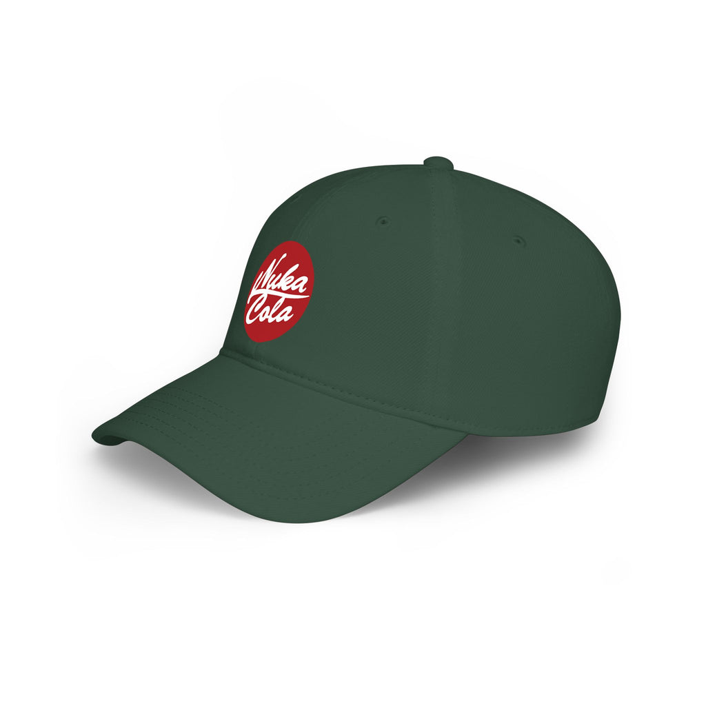 Nuka Cola Red Baseball Cap — Retro 'Nuka Cola' Logo Snapback