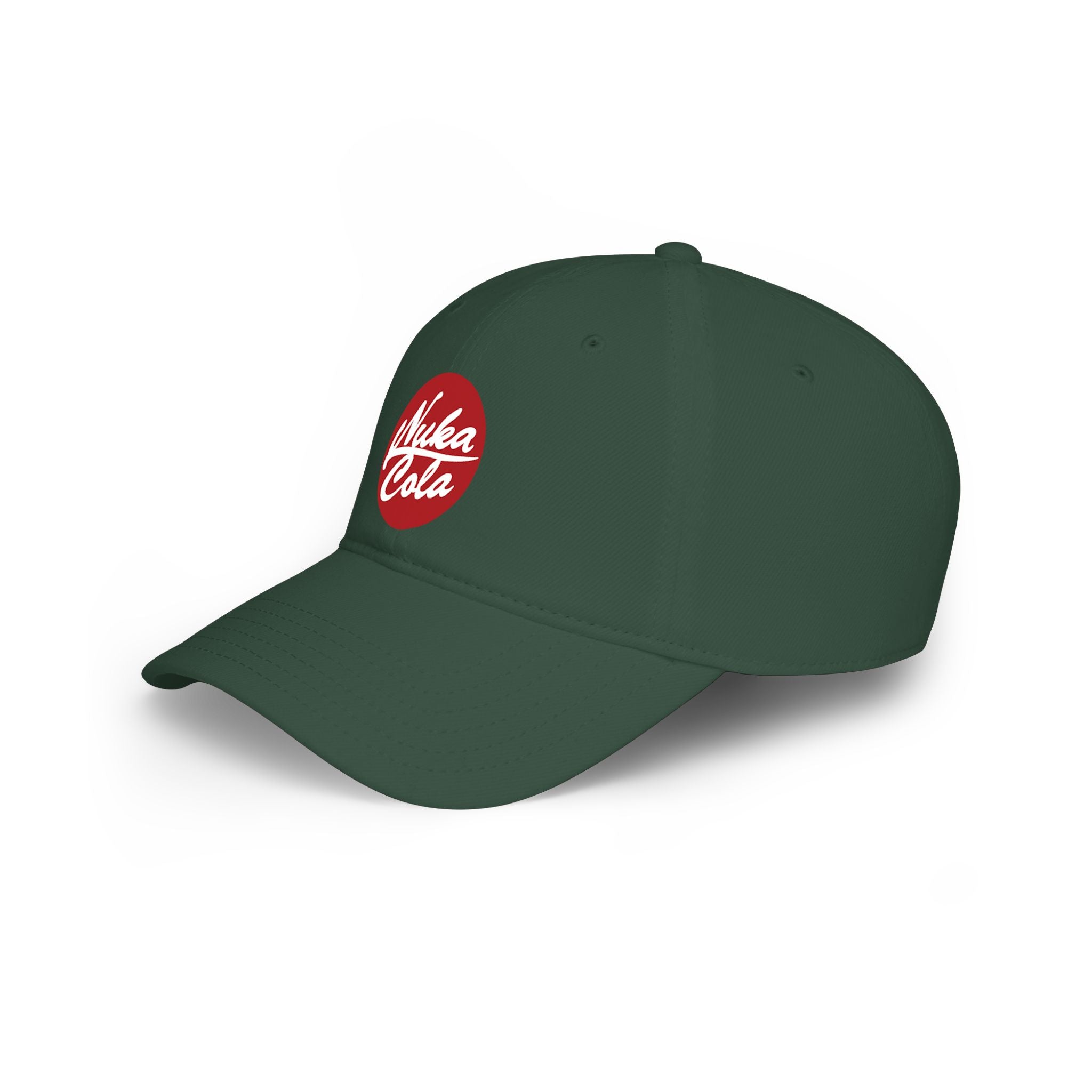 Nuka Cola Red Baseball Cap — Retro 'Nuka Cola' Logo Snapback