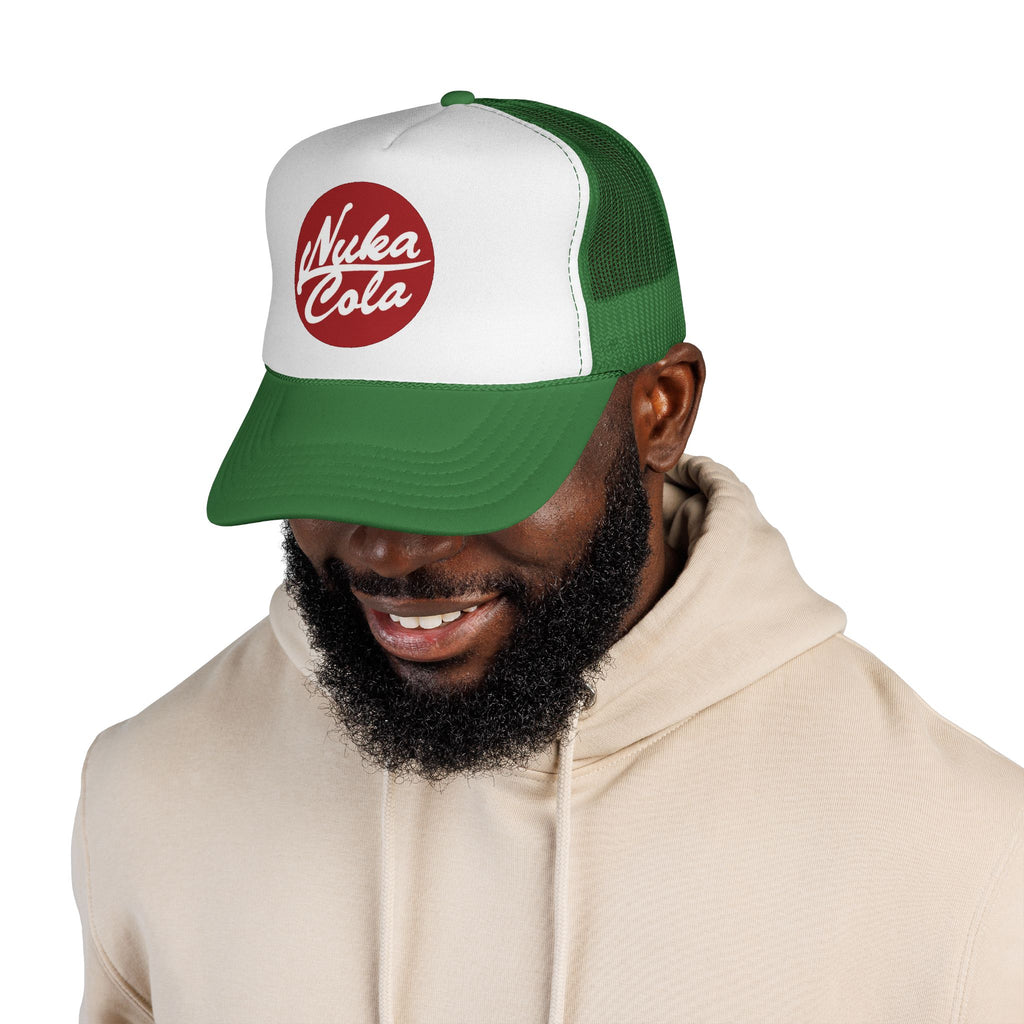 Trucker Cap — Vintage "Nuka Cola" Logo Mesh Hat
