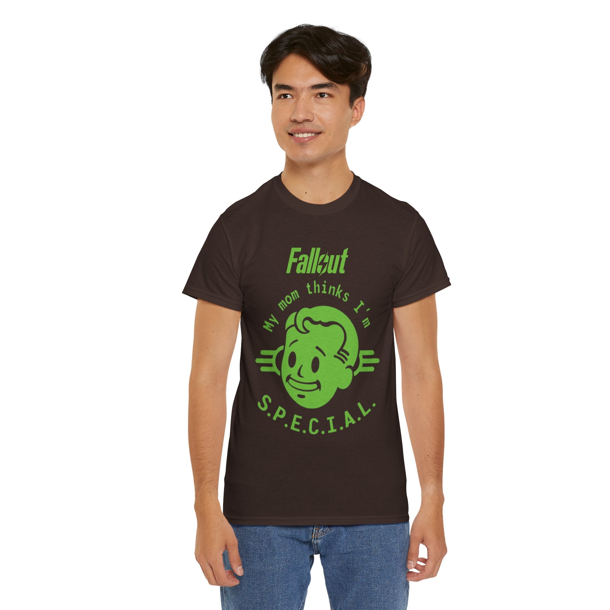 Fallout Inspired "My Mom Thinks I'm S.P.E.C.I.A.L." Graphic T-Shirt