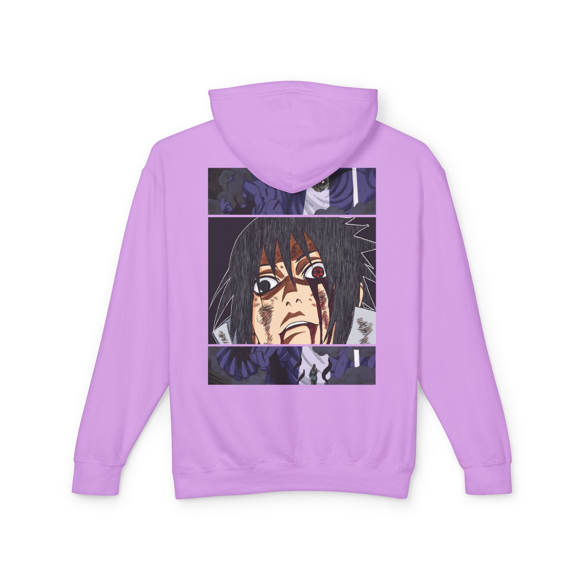 Sasuke Uchiha Anime Premium Graphic Hoodie — "See Darkness"