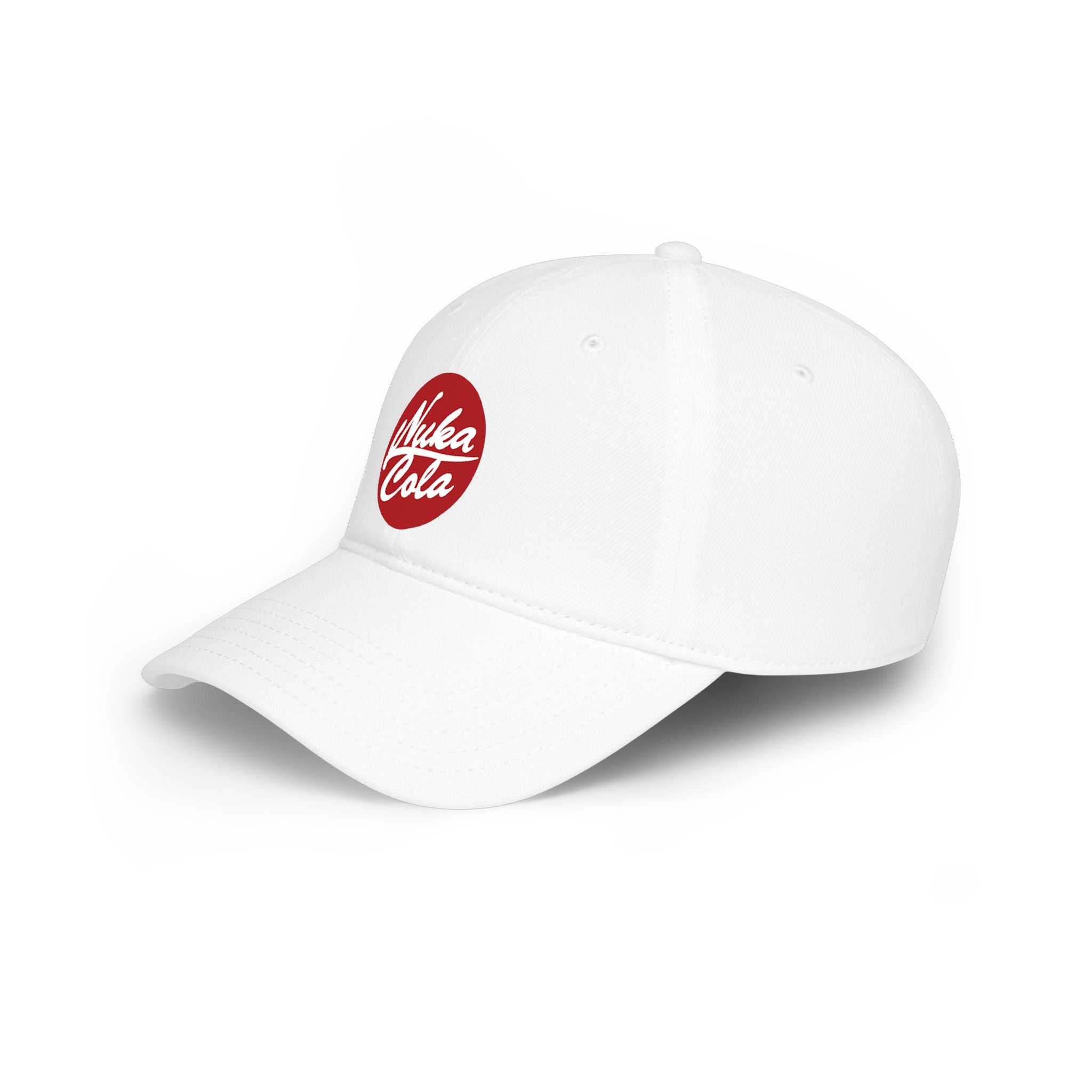 Nuka Cola Red Baseball Cap — Retro 'Nuka Cola' Logo Snapback