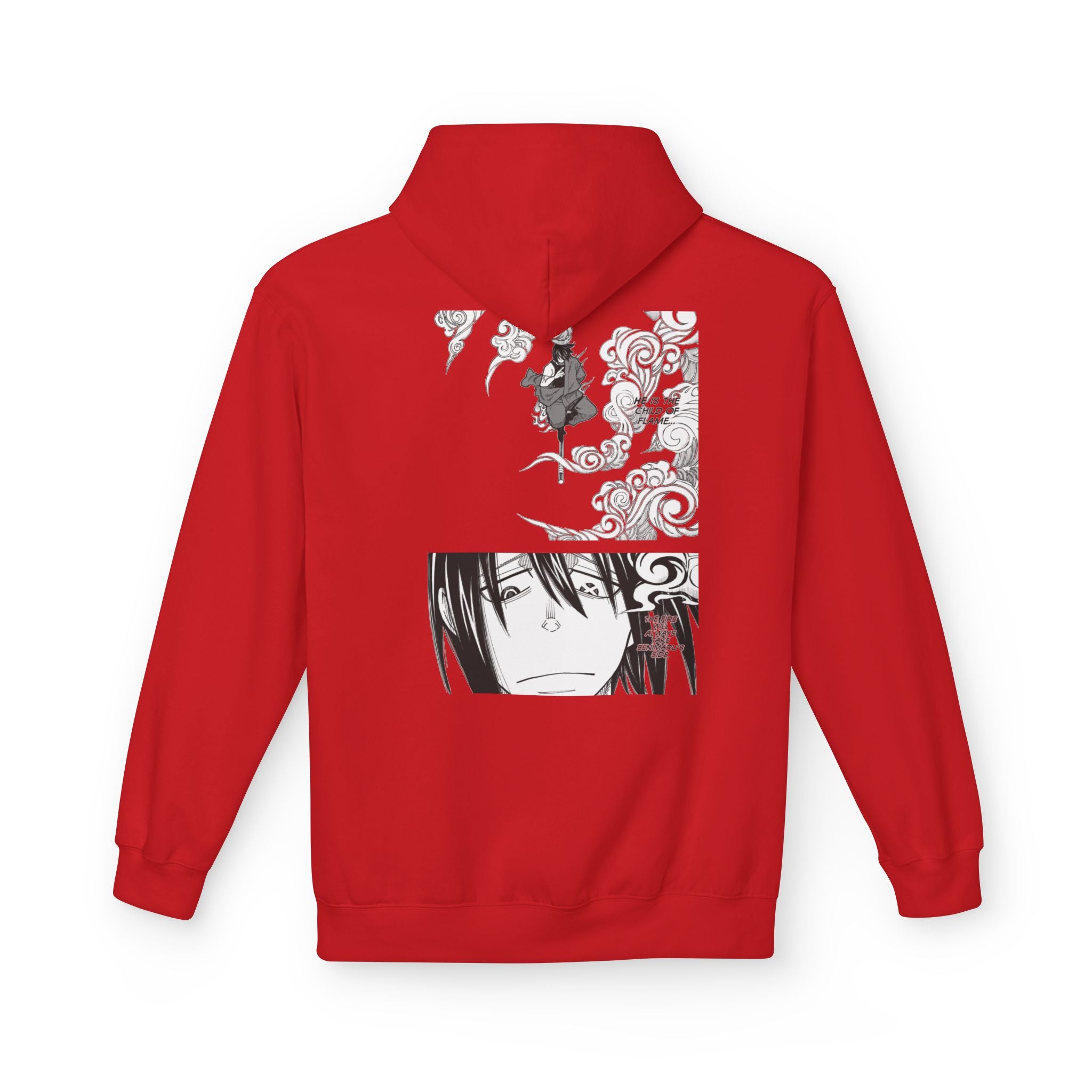 Benimaru 'Destroyer God' Manga Midweight Softstyle Fleece Hoodie