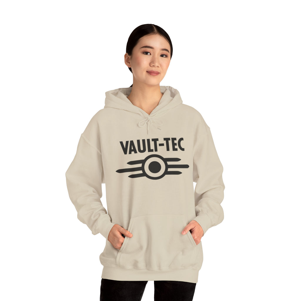 Vault-Tec Logo Hoodie — Retro Gaming Sweatshirt