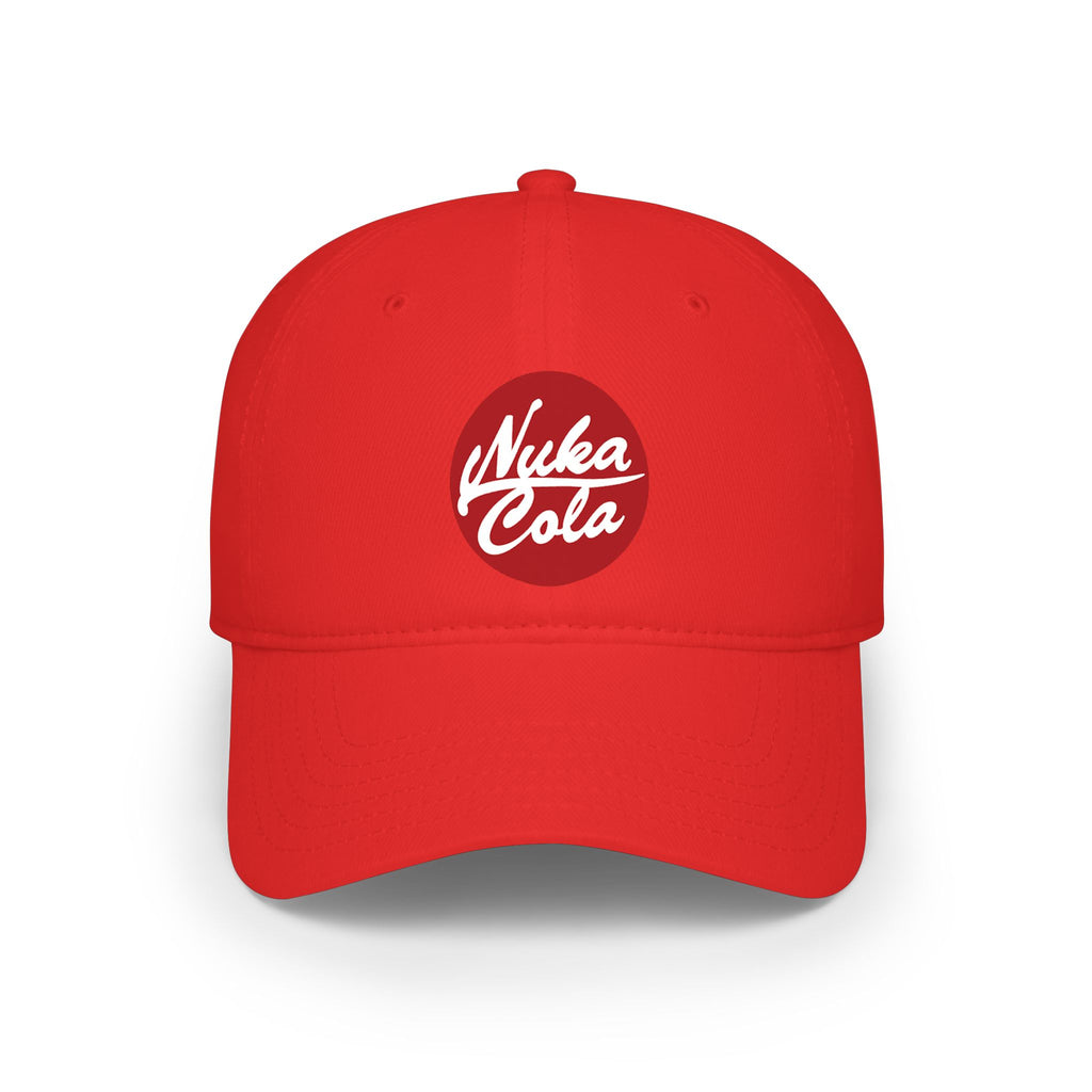 Nuka Cola Red Baseball Cap — Retro 'Nuka Cola' Logo Snapback